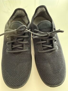 allbirds Men's Navy Knit Athletic Sneakers